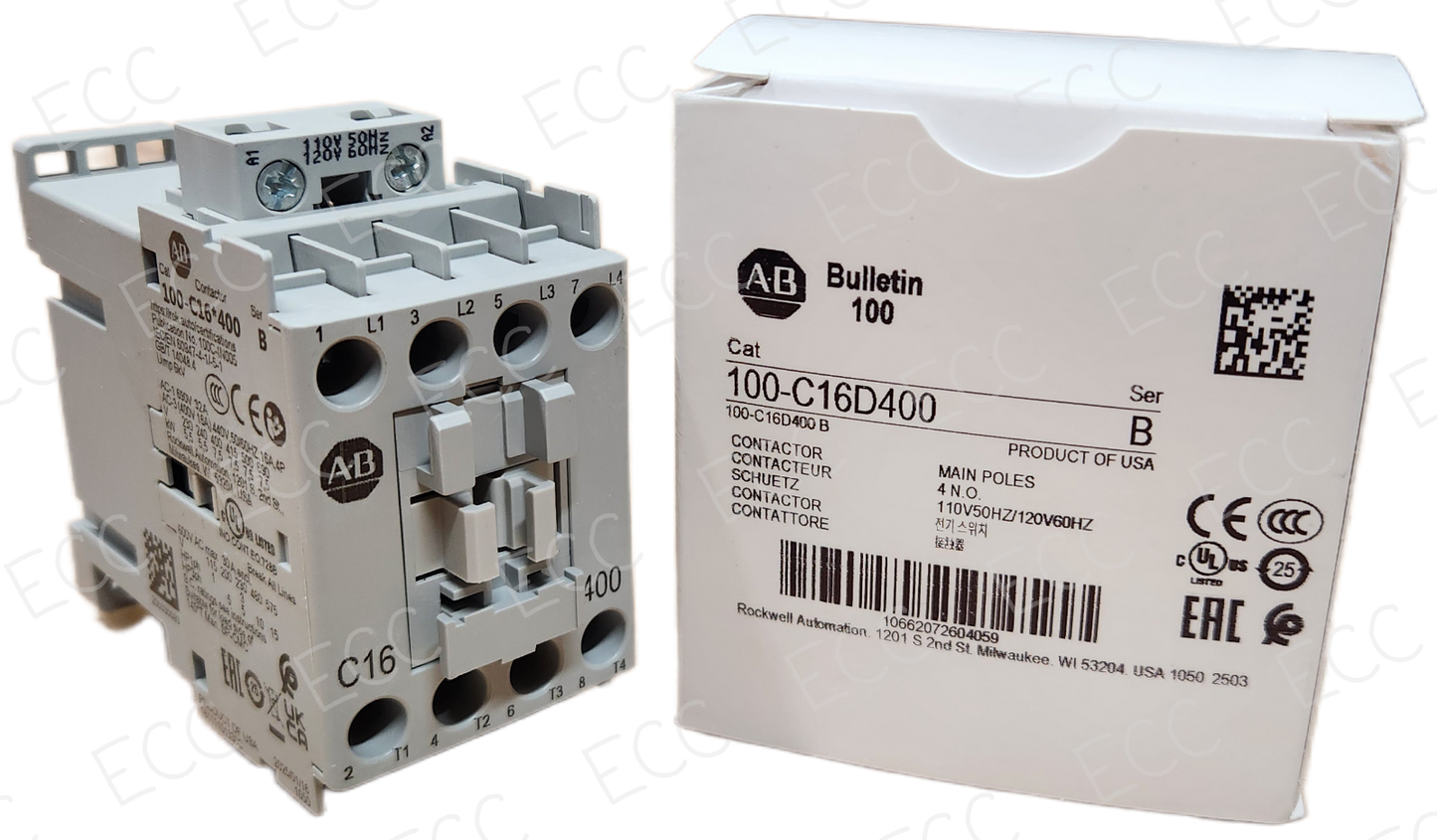 100-C16D400 Allen Bradley Contactor