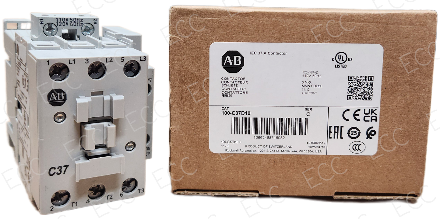 100-C37D10 Allen Bradley Contactor
