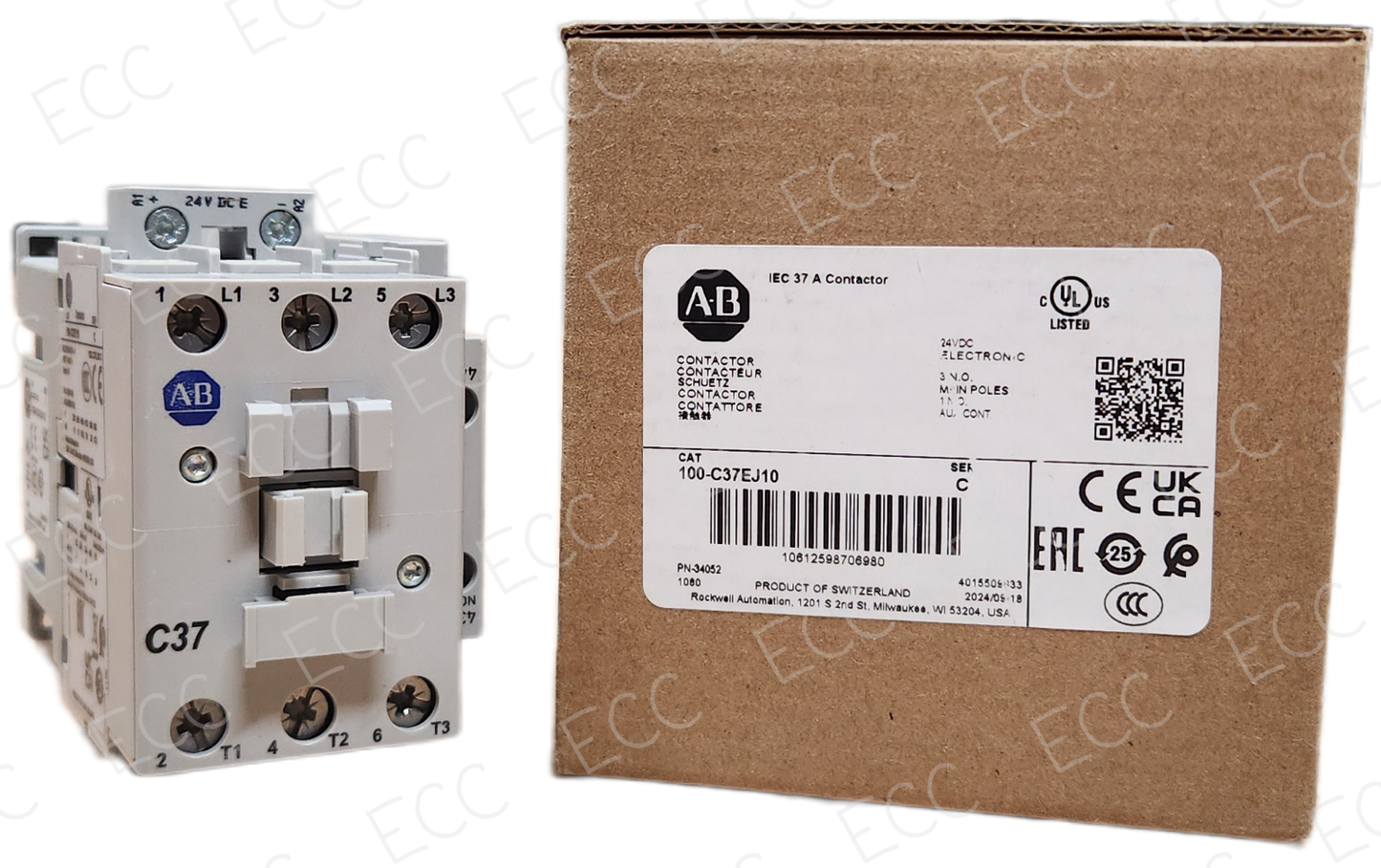 100-C37EJ10 Allen Bradley Contactor