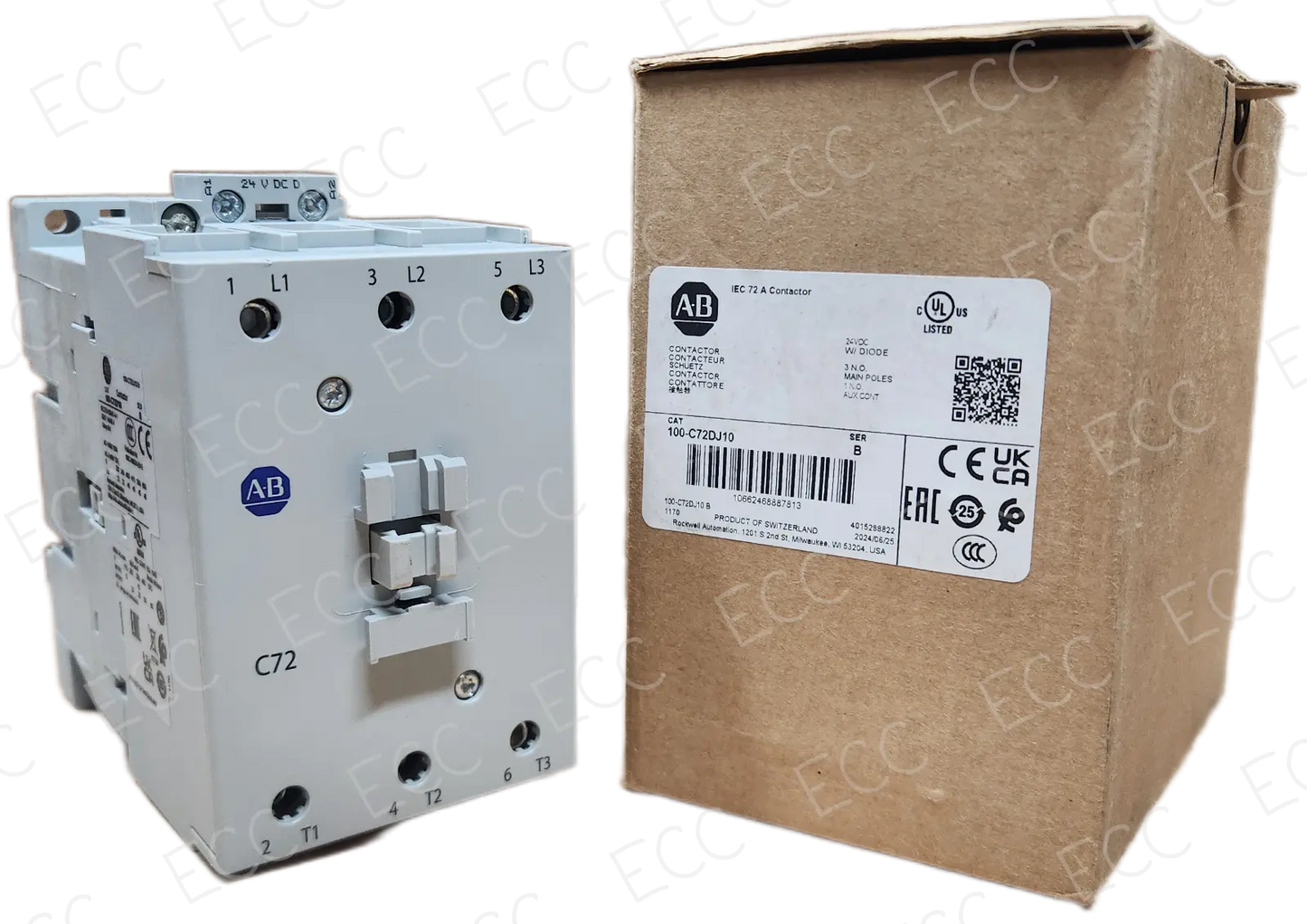 100-C72DJ10 Allen Bradley Contactor