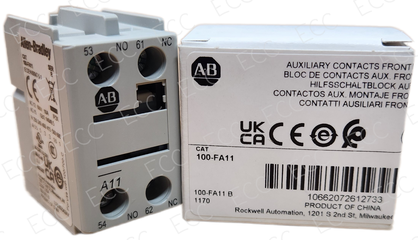 100-FA11 Allen Bradley Auxiliary Contact