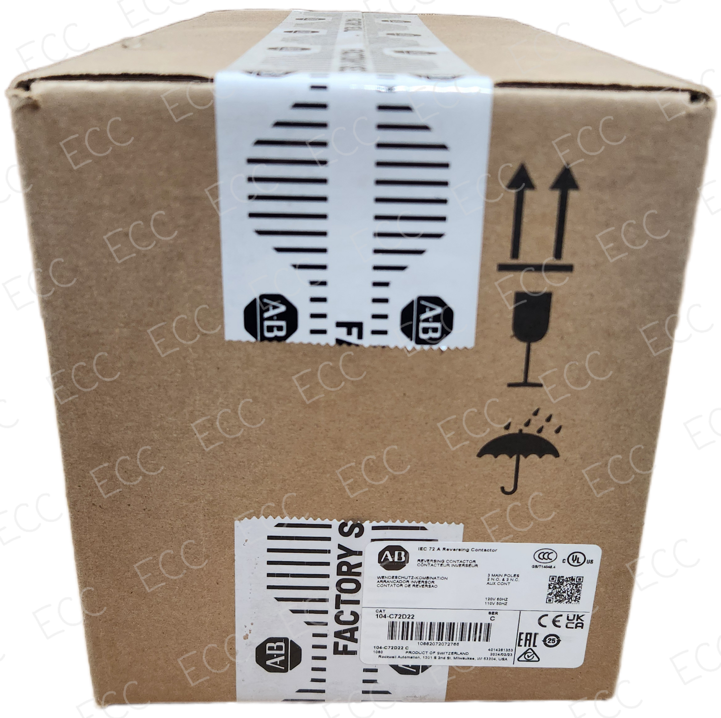 104-C72D22 Allen Bradley Reversing Contactor
