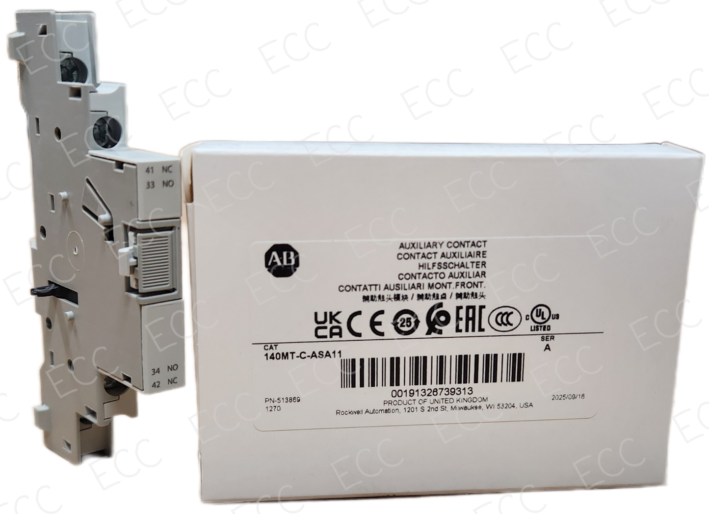 140MT-C-ASA11 Allen Bradley Auxiliary Contact