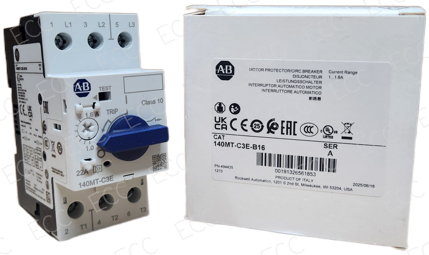 140MT-C3E-B16 Allen Bradley Motor Protector