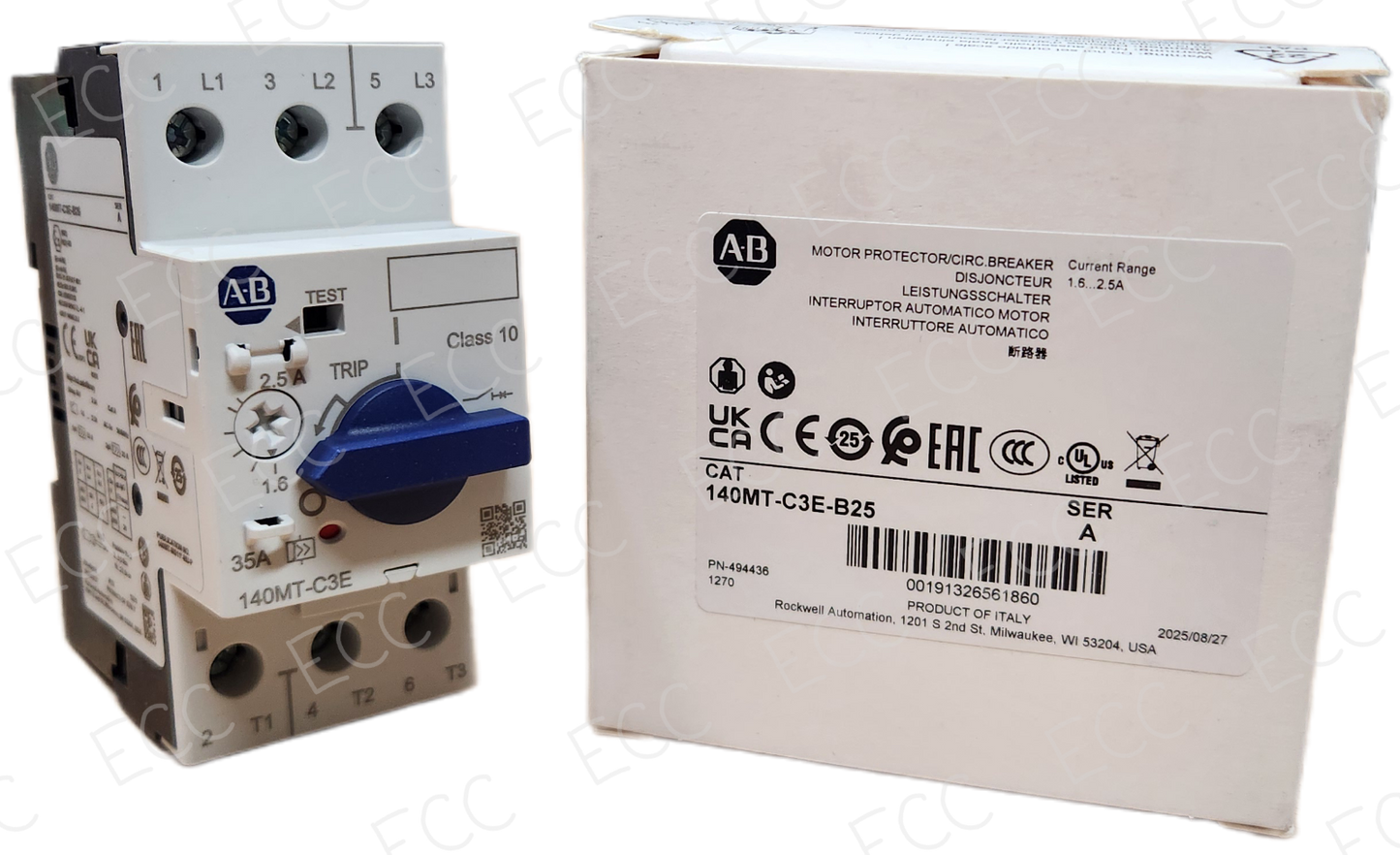 140MT-C3E-B25 Allen Bradley Motor Protector