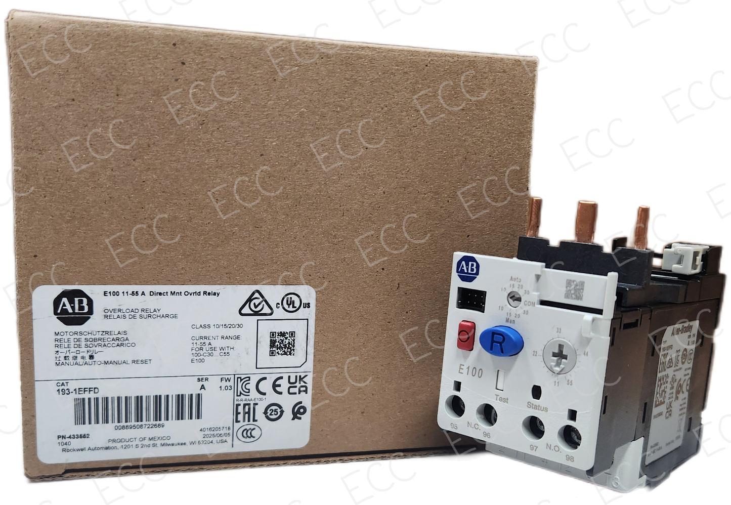 193-1EFFD Allen Bradley Overload Relay