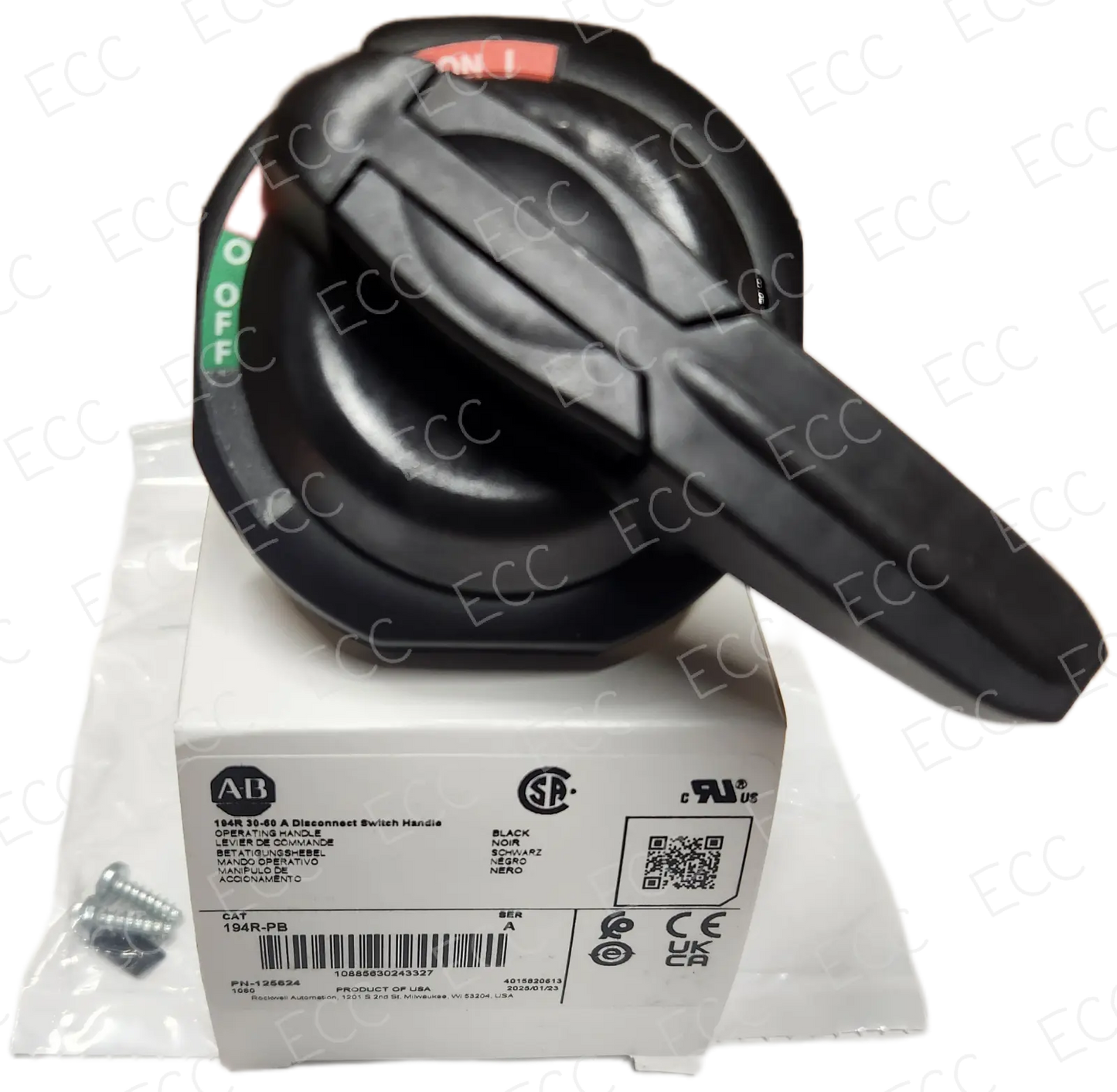 194R-PB Allen Bradley Disconnect Switch Handle