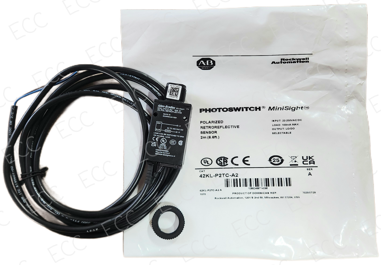 42KL-P2TC-A2 Allen Bradley MiniSight Photoswitch