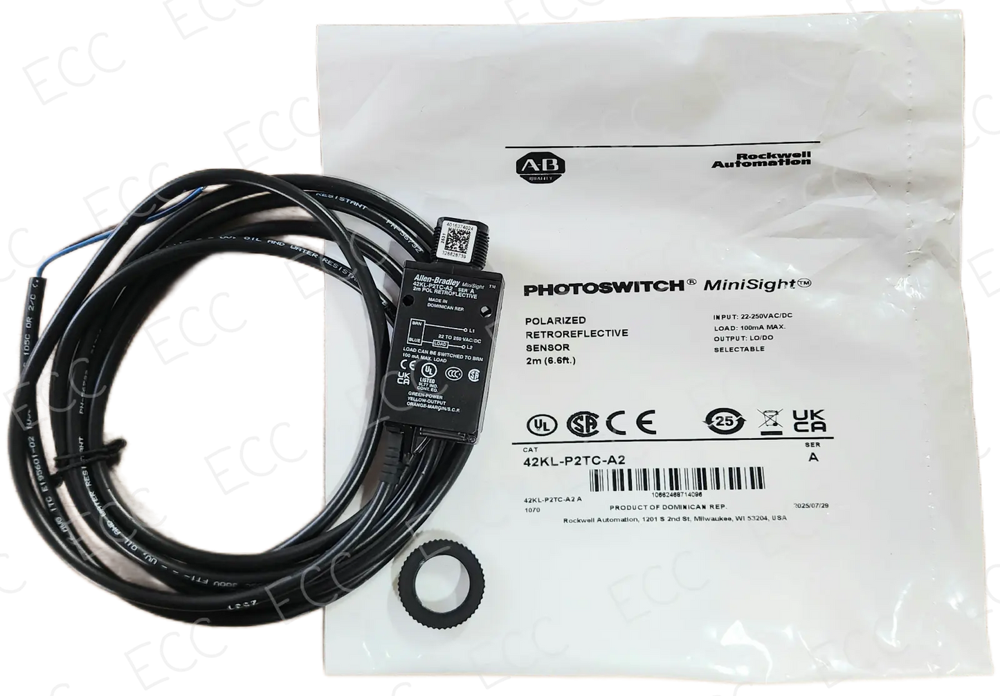 42KL-P2TC-A2 Allen Bradley MiniSight Photoswitch