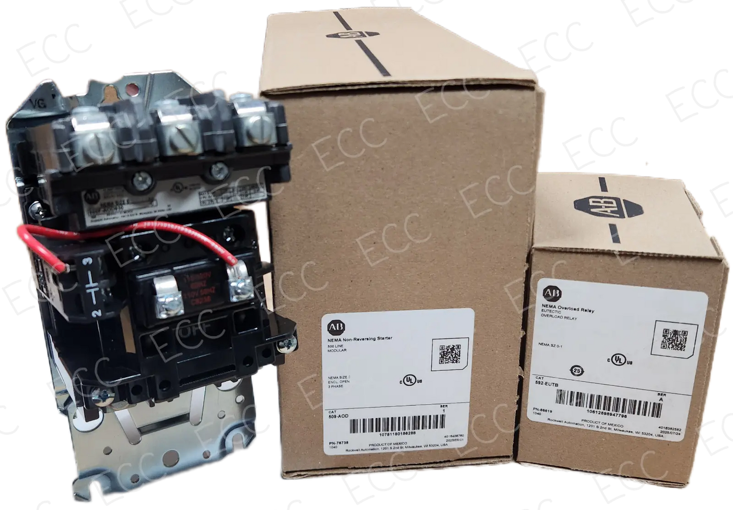 509-AOD Allen Bradley NEMA Non-Reversing Starter