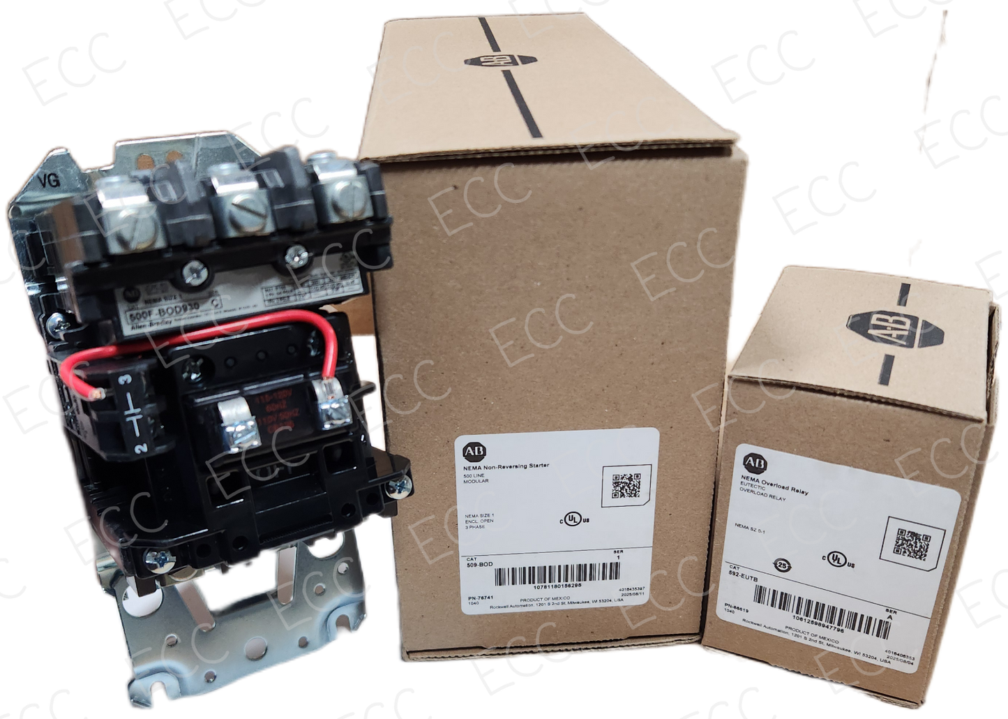 509-BOD Allen Bradley NEMA Non-Reversing Starter