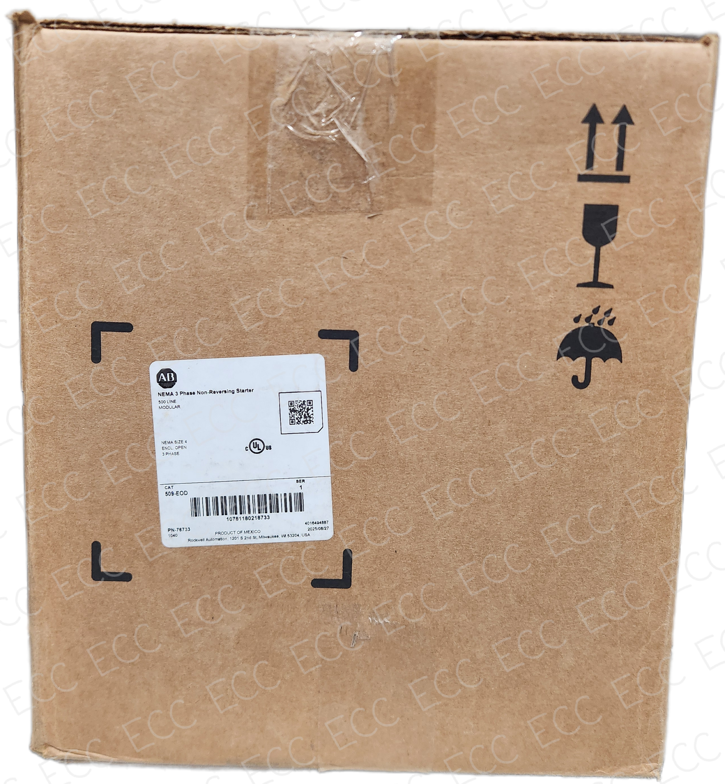 509-EOD Allen Bradley NEMA Non-Reversing Starter