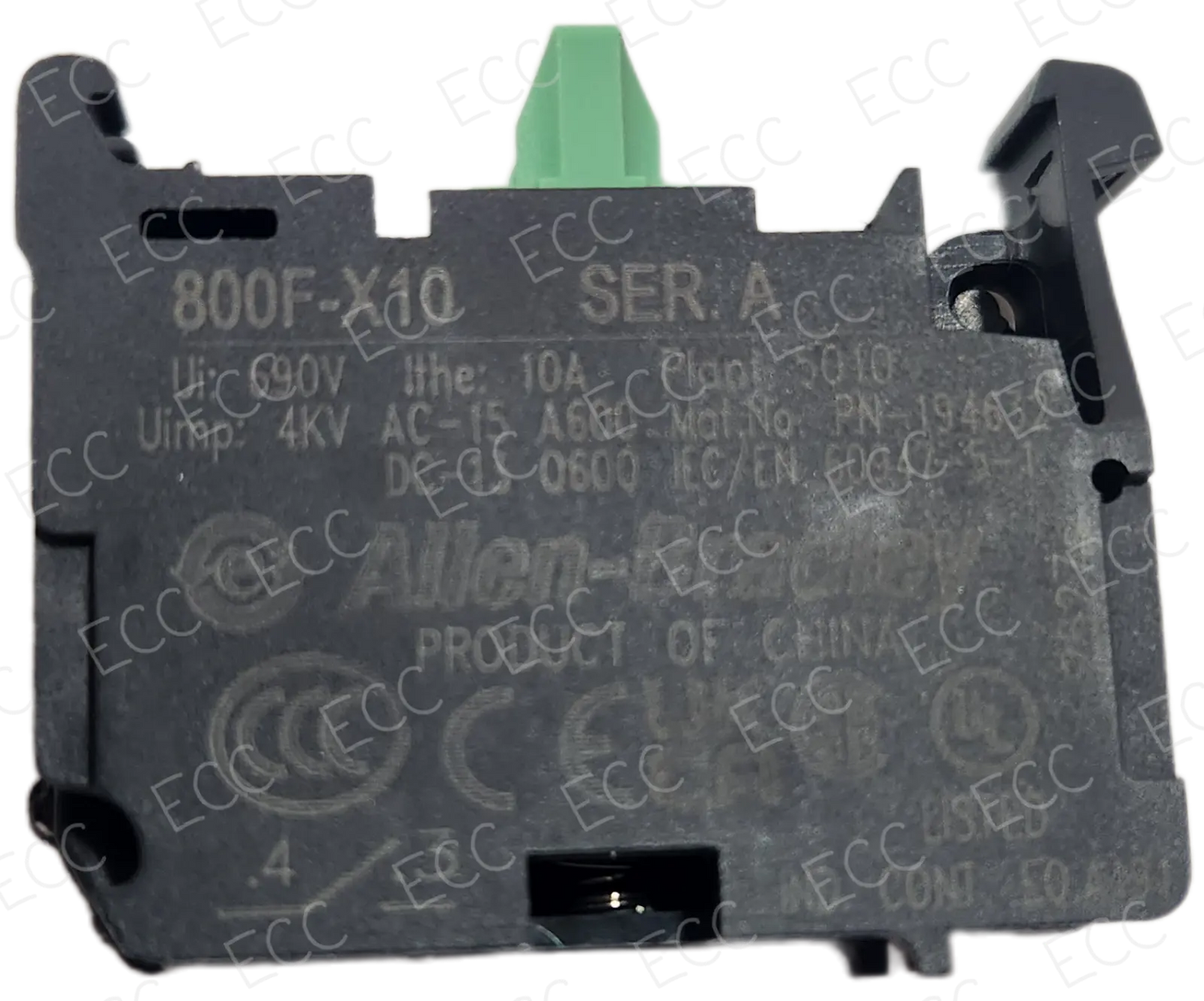 800F-X10 Allen Bradley Contact Block, NO