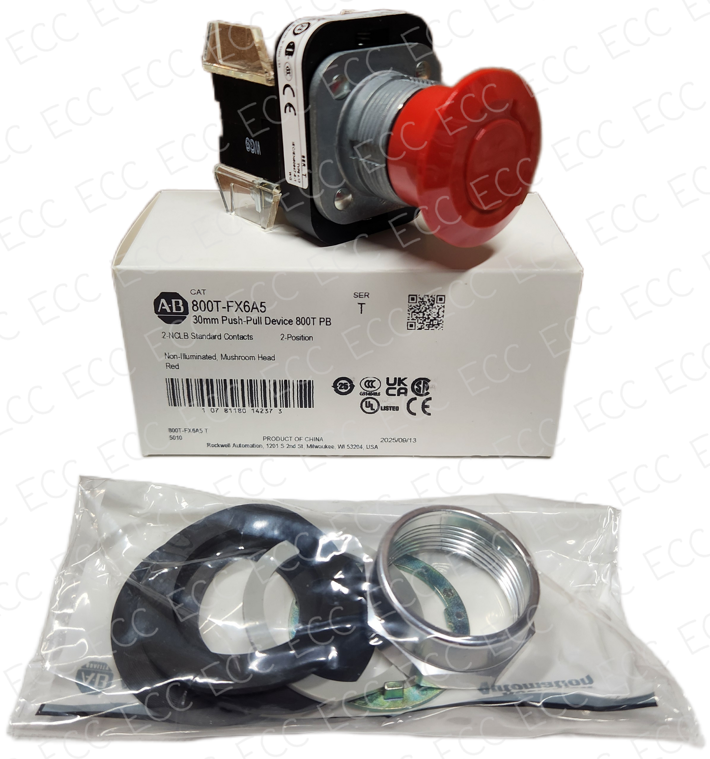 800T-FX6A5 Allen Bradley 30mm Push-Pull Device