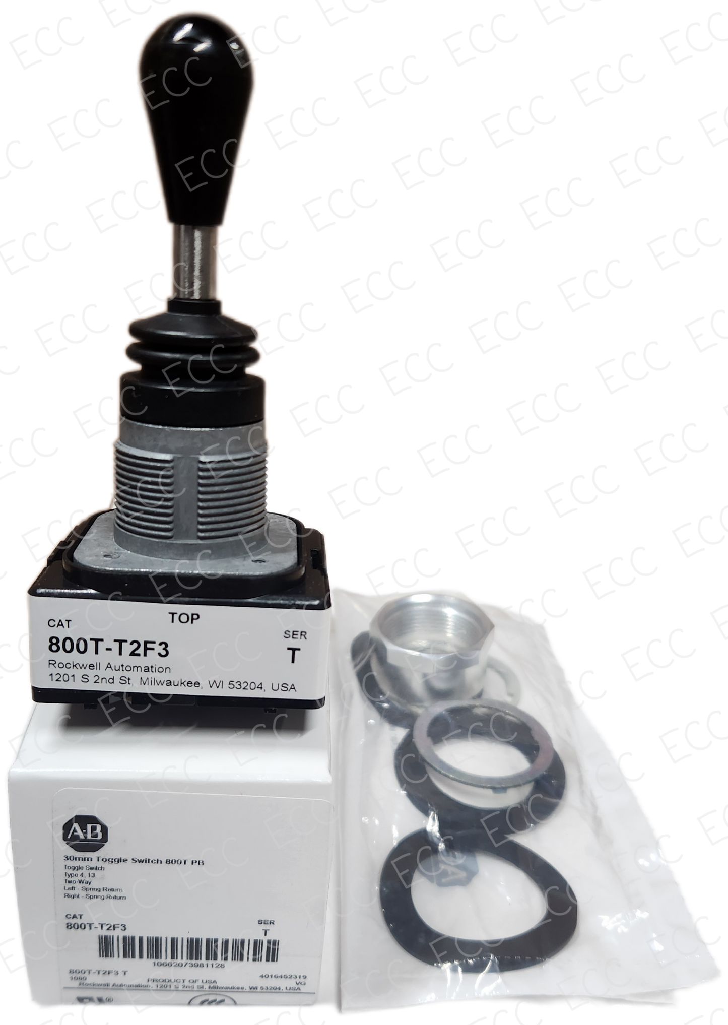 800T-T2F3 Allen Bradley 30mm Toggle Switch