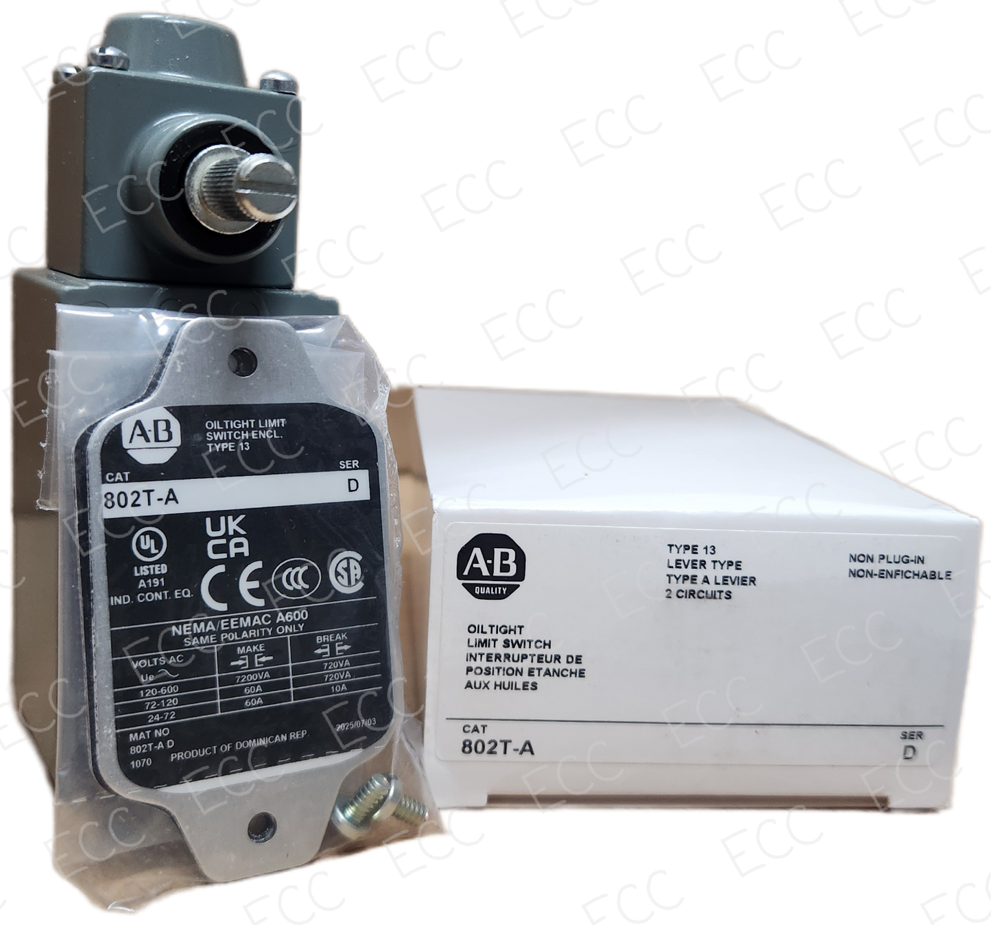 802T-A Allen Bradley Limit Switch