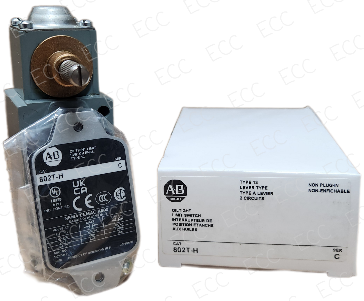 802T-H Allen Bradley Limit Switch
