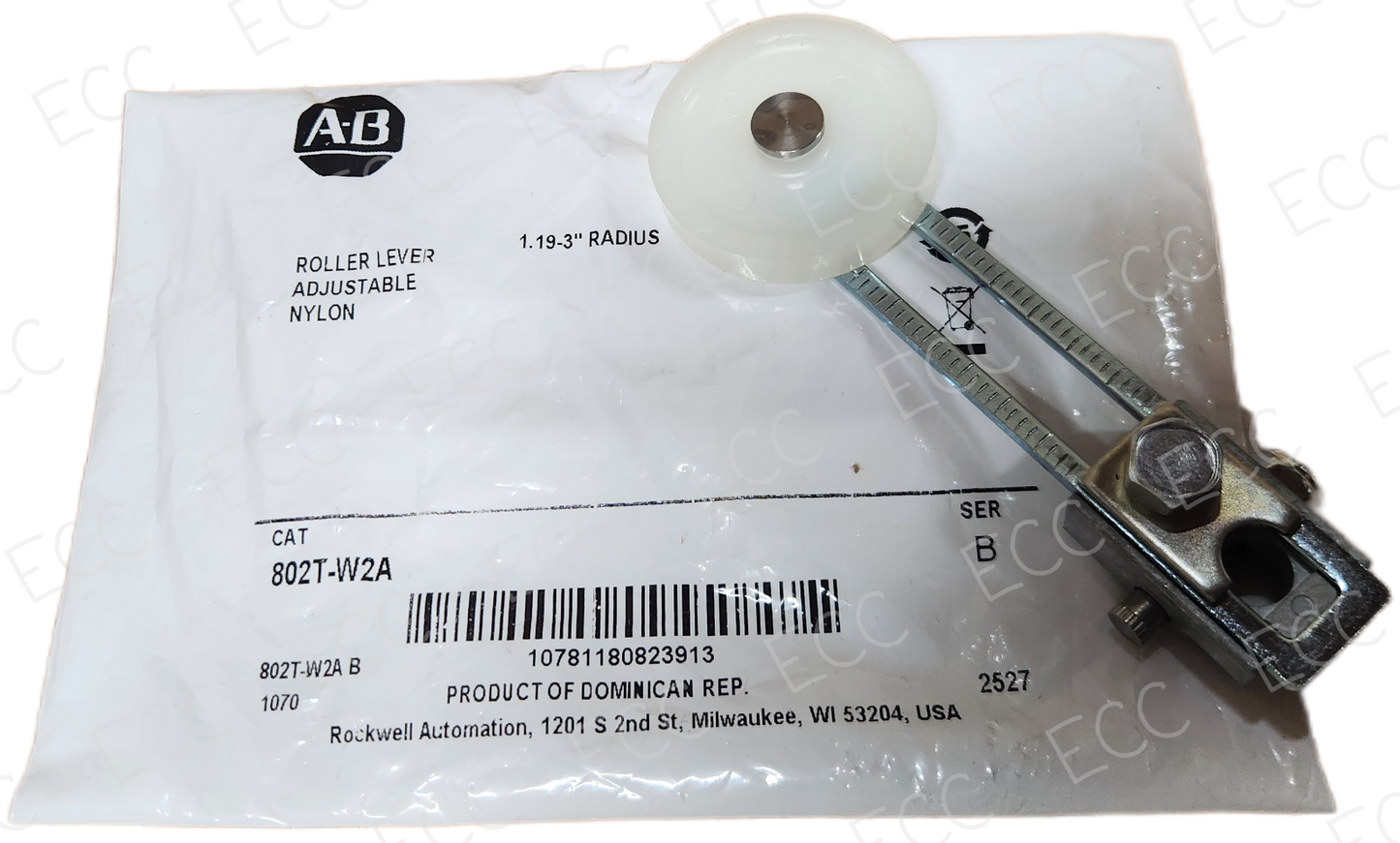 802T-W2A Allen Bradley Limit Switch Lever