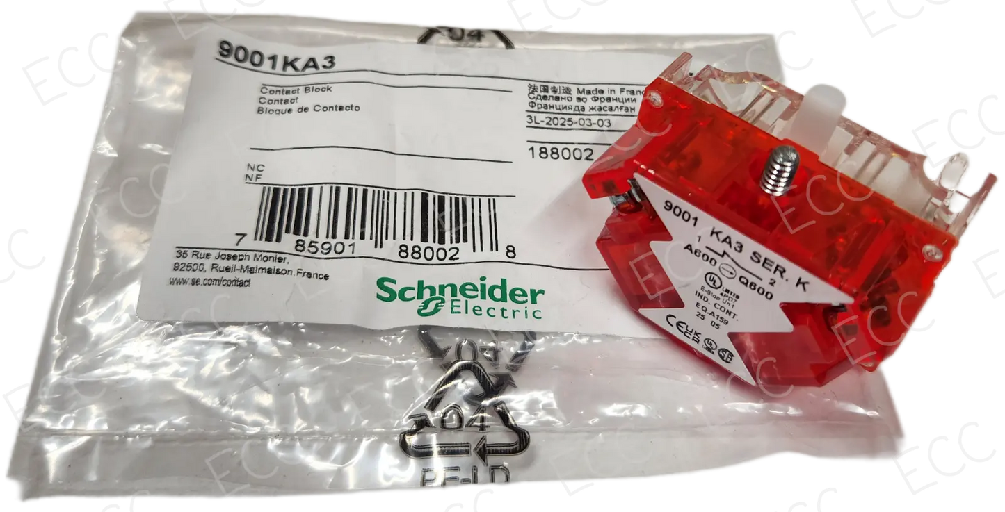 9001KA3 Schneider Electric Contact Block