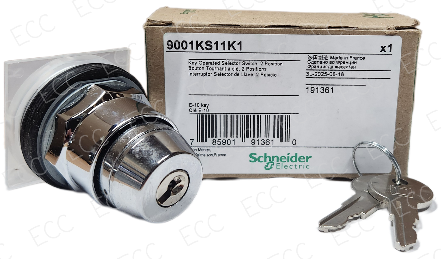 9001KS11K1 Schneider Electric 30mm Key Switch