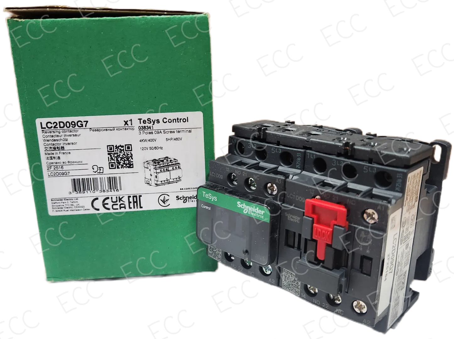 LC2D09G7 Schneider Electric Reversing Contactor