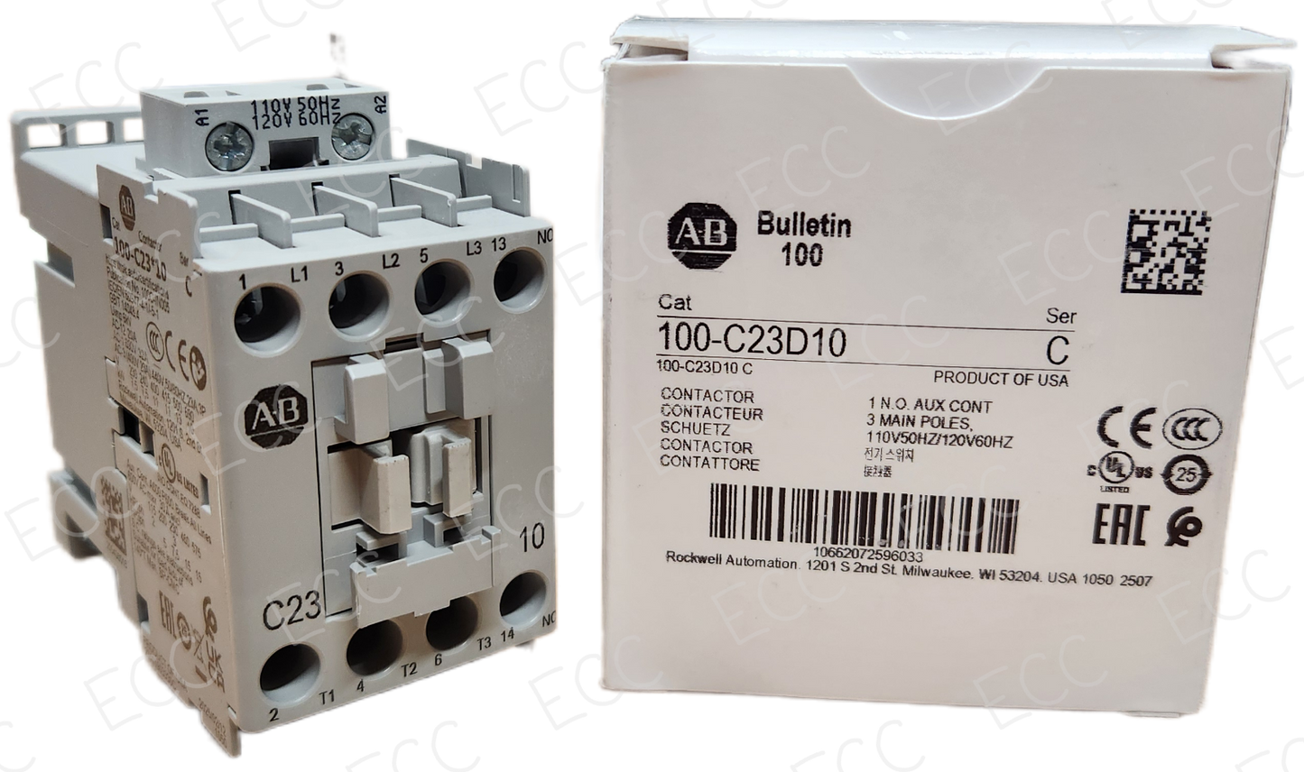 100-C23D10   Allen Bradley Contactor