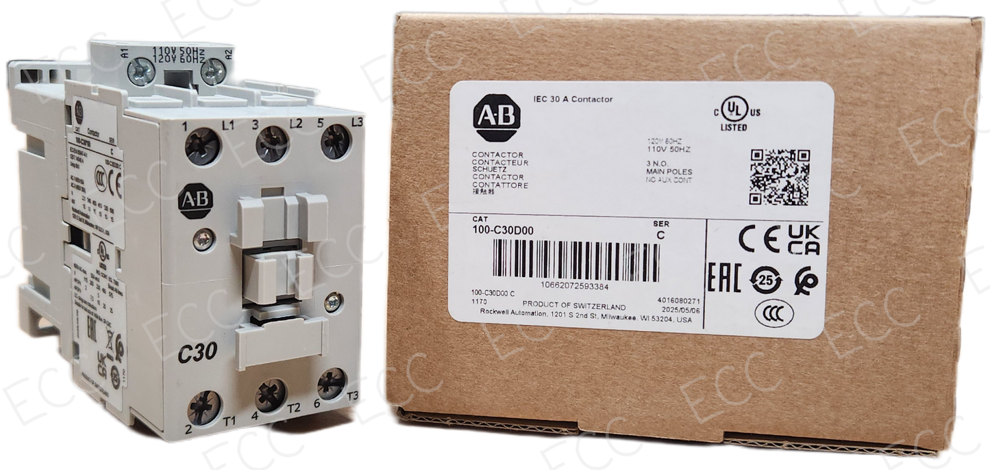 100-C30D00   Allen Bradley Contactor