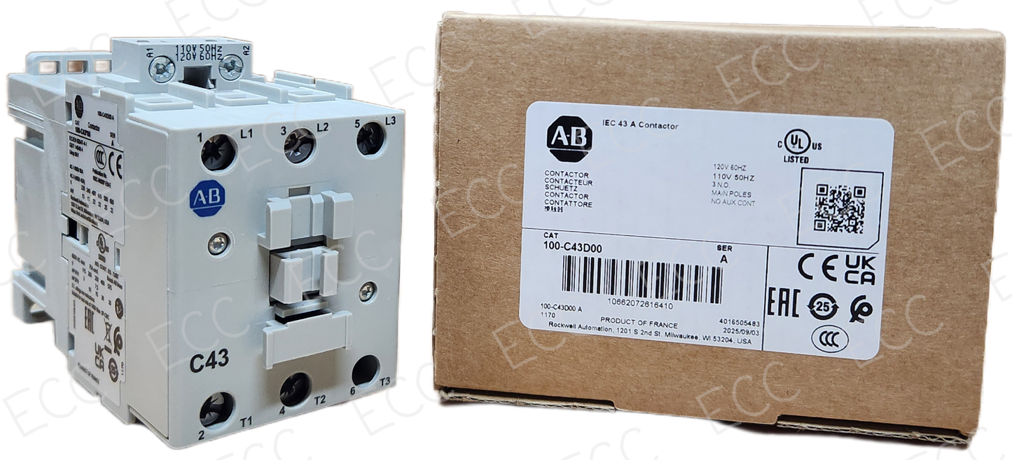 100-C43D00   Allen Bradley Contactor