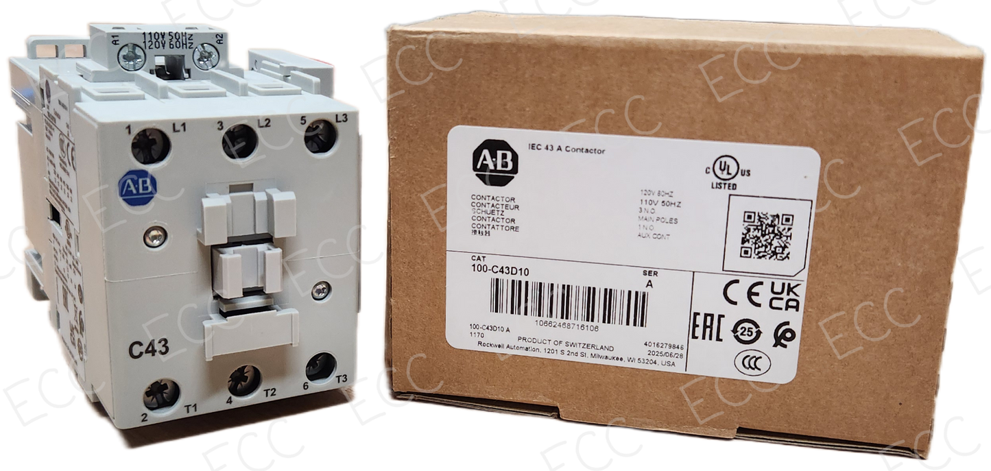 100-C43D10   Allen Bradley Contactor