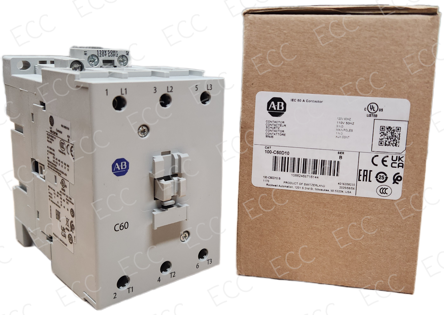 100-C60D10   Allen Bradley Contactor