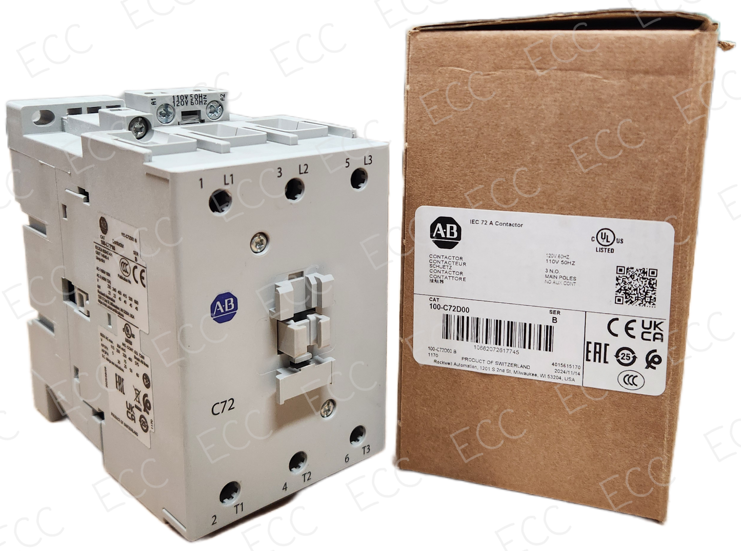 100-C72D00   Allen Bradley Contactor