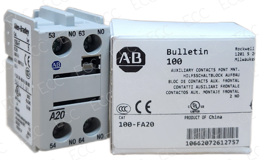 100-FA20   Allen Bradley Auxiliary Contact