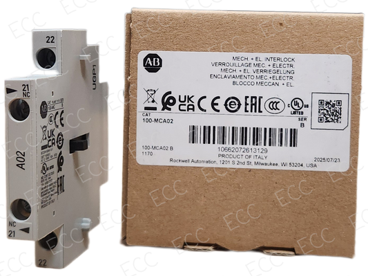 100-MCA02   Allen Bradley Mechanical/Electrical Interlock