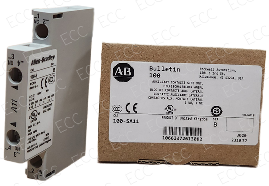 100-SA11   Allen Bradley Auxiliary Contact