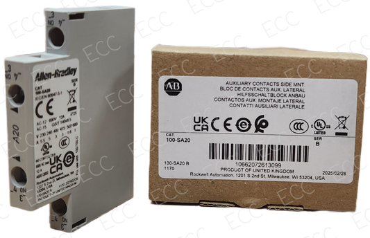100-SA20   Allen Bradley Auxiliary Contact