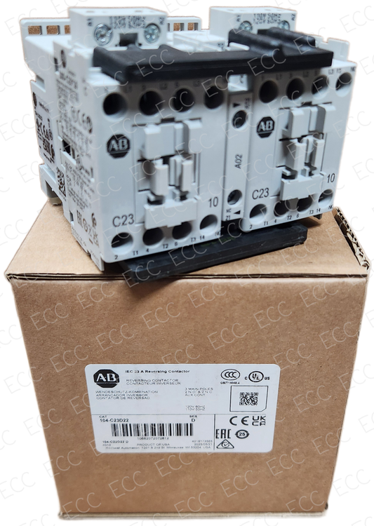 104-C23D22   Allen Bradley Reversing Contactor