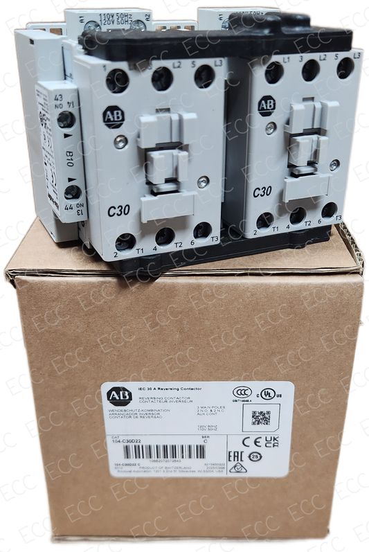 104-C30D22   Allen Bradley Reversing Contactor