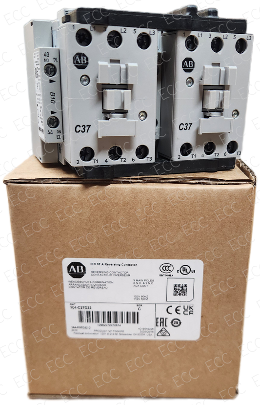 104-C37D22   Allen Bradley Reversing Contactor