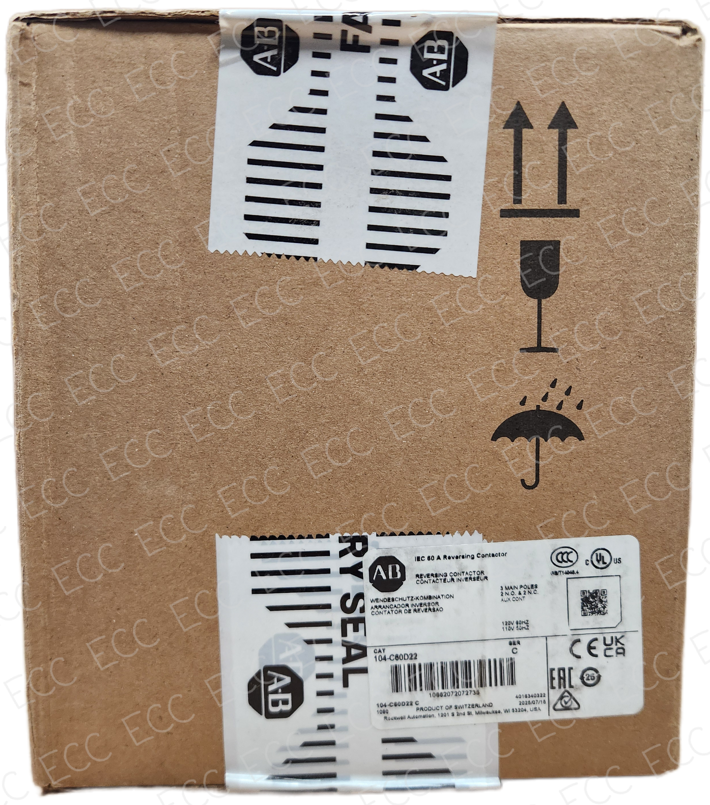 104-C60D22   Allen Bradley Reversing Contactor