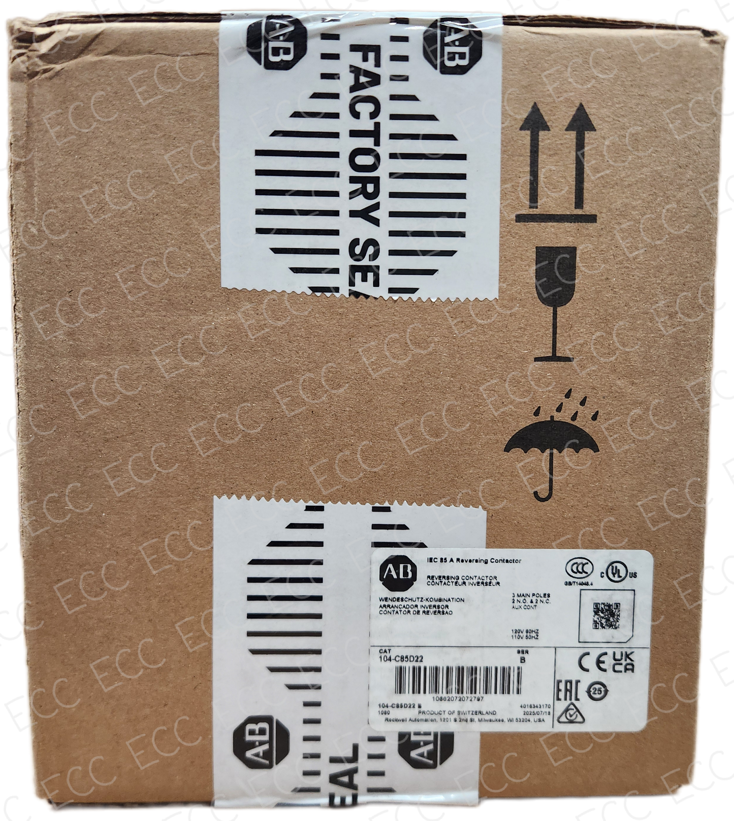 104-C85D22   Allen Bradley Reversing Contactor