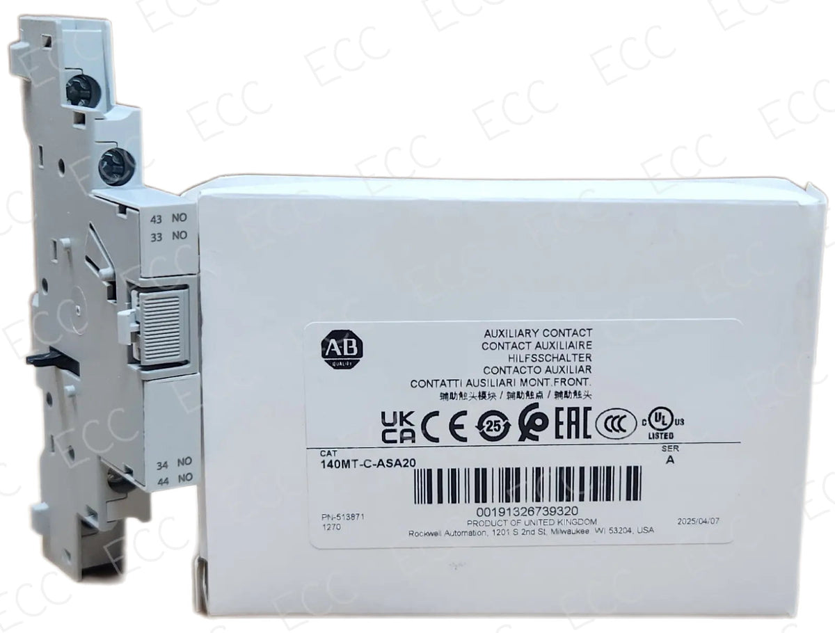 140MT-C-ASA20 Allen-Bradley Auxiliary Contact