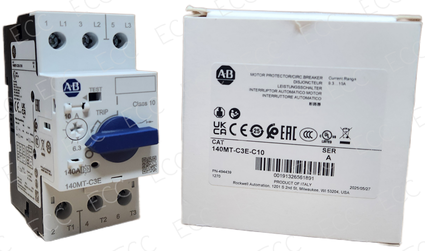 140MT-C3E-C10   Allen Bradley Motor Protector