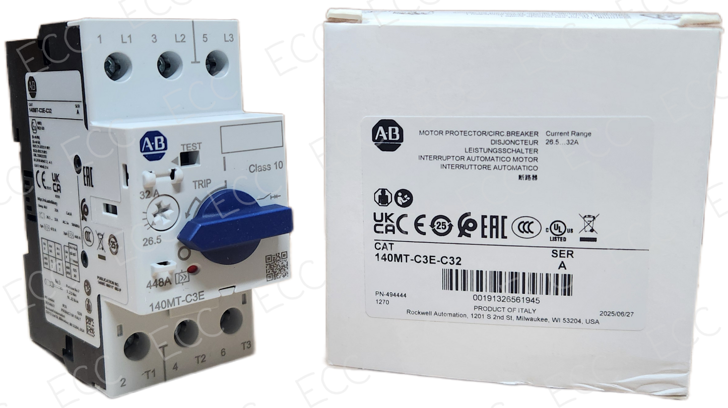 140MT-C3E-C32   Allen Bradley Motor Protector