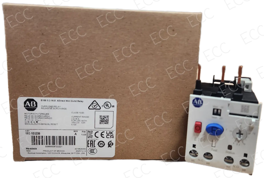 193-1EEDB   Allen Bradley Overload Relay   East Coast Compactor, Corp.