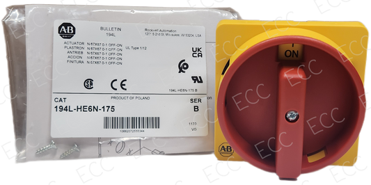 194L-HE6N-175   Allen Bradley Control & Load Switch Actuator