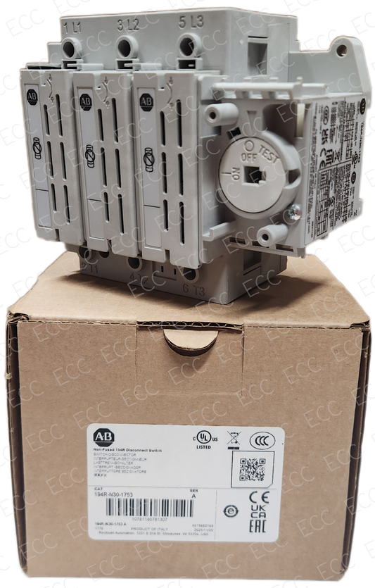 194R-N30-1753   Allen Bradley Disconnect Switch