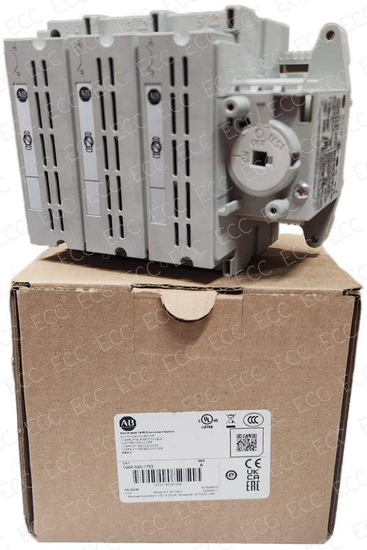 194R-N60-1753   Allen Bradley Disconnect Switch