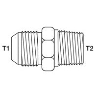 2404 ~ M-JIC / M-NPT Straight