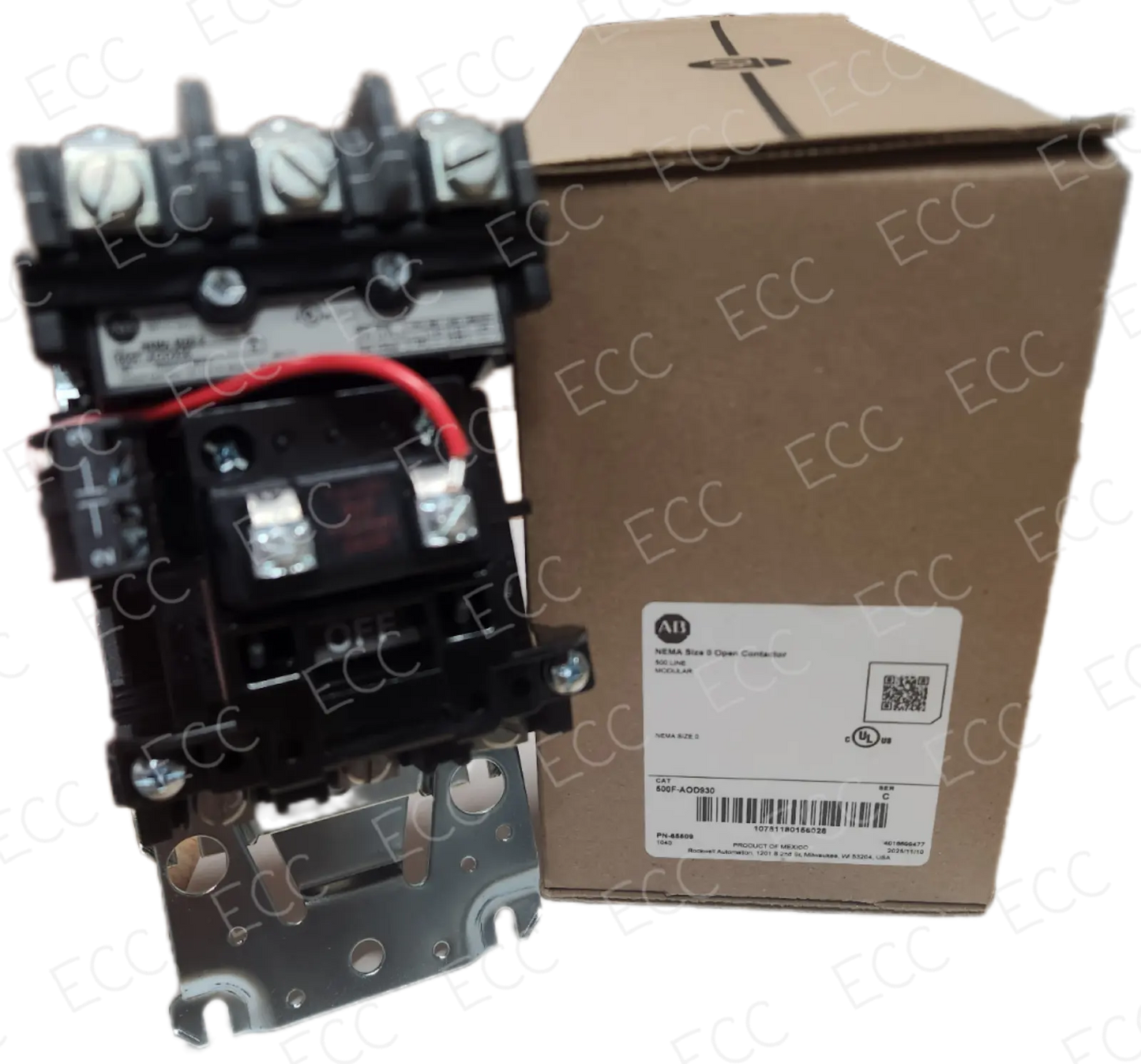 500F-AOD930   Allen Bradley NEMA Open Contactor   East Coast Compactor, Corp.