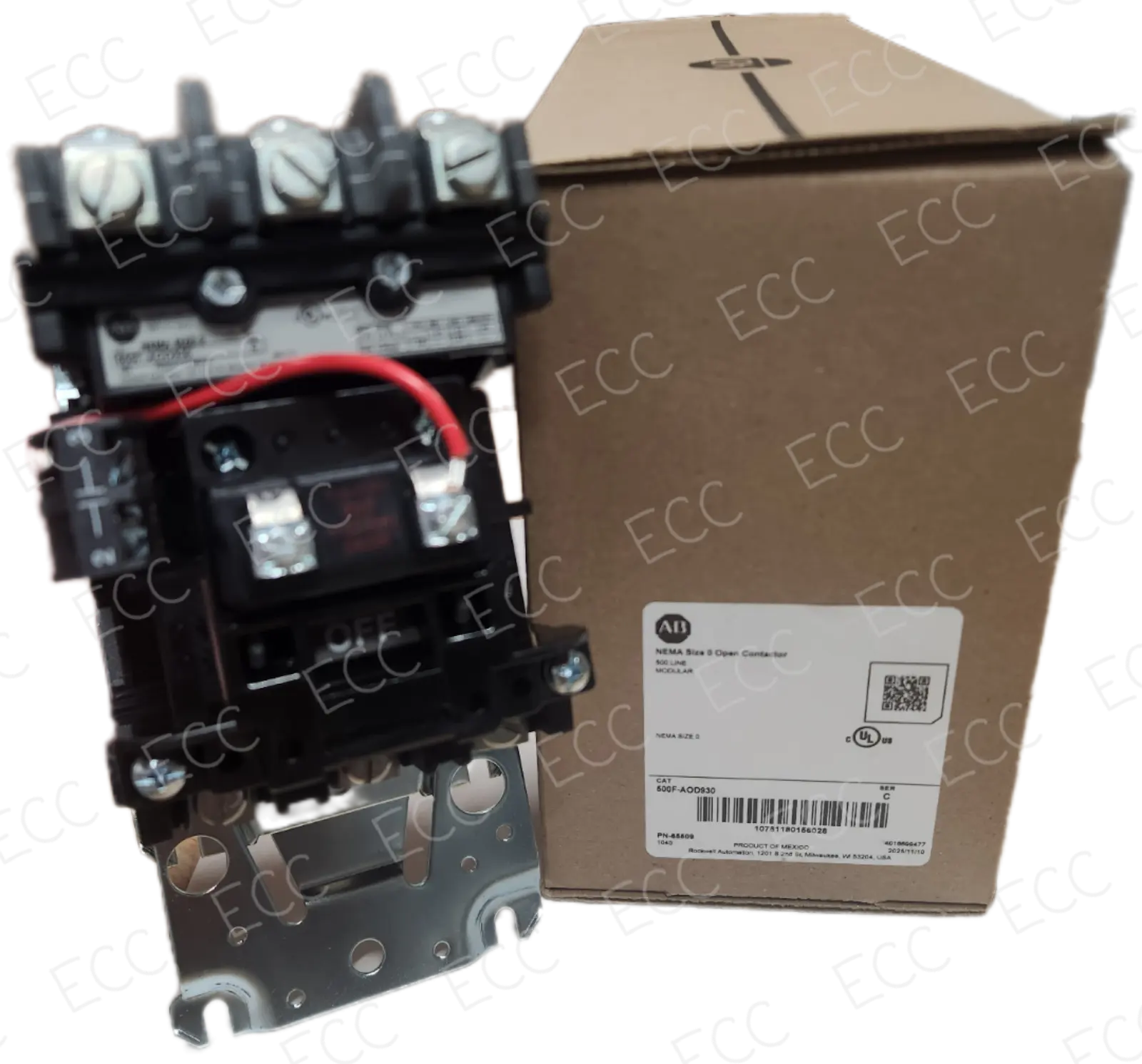 500F-AOD930   Allen Bradley NEMA Open Contactor   East Coast Compactor, Corp.